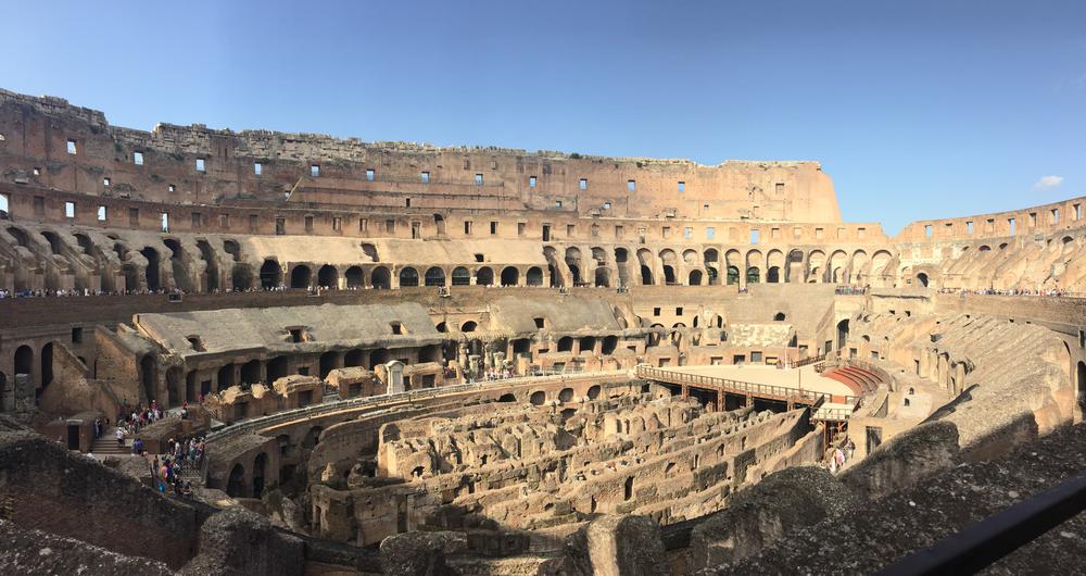 inside Colosseum