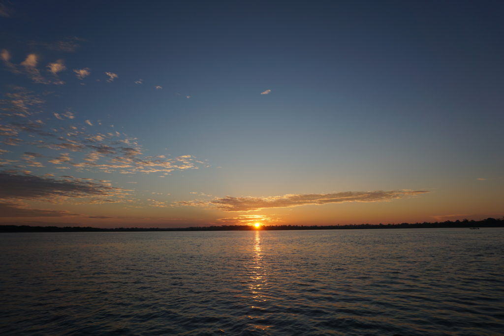 sunrise in amazon